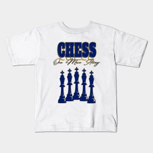 Chess Kings One Move Away Kids T-Shirt